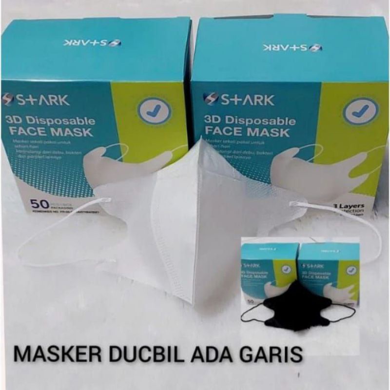 MASKER DUCKBILL 50 PCS