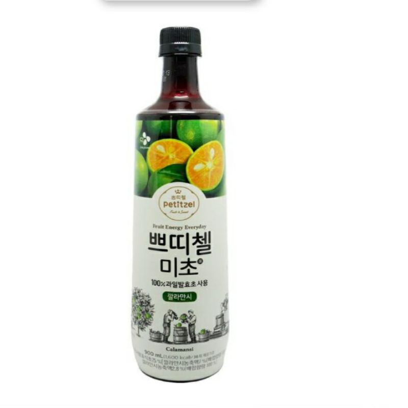 Jual CJ PETITZEL MICHO FRUIT VINEGAR FOR DRINK (CALAMANSI) 900ML