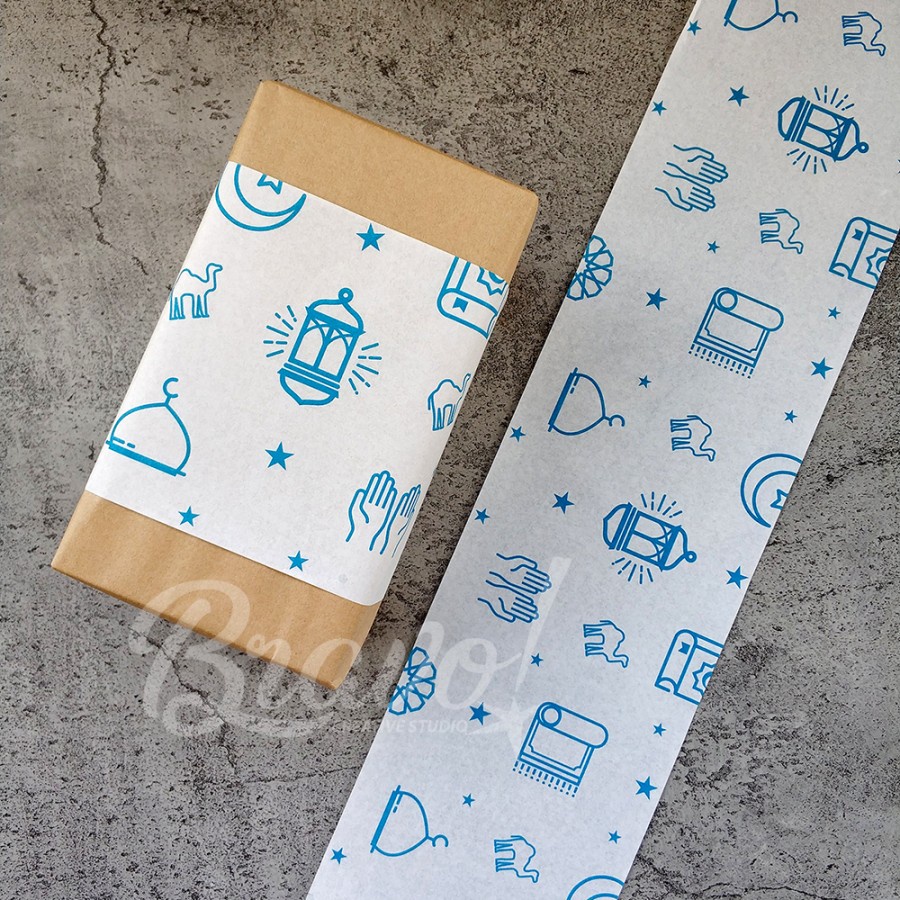 

KERTAS KOTAK KUE PARCEL CAKE BOX BELT PAPER IDUL FITRI LEBARAN TOPLES