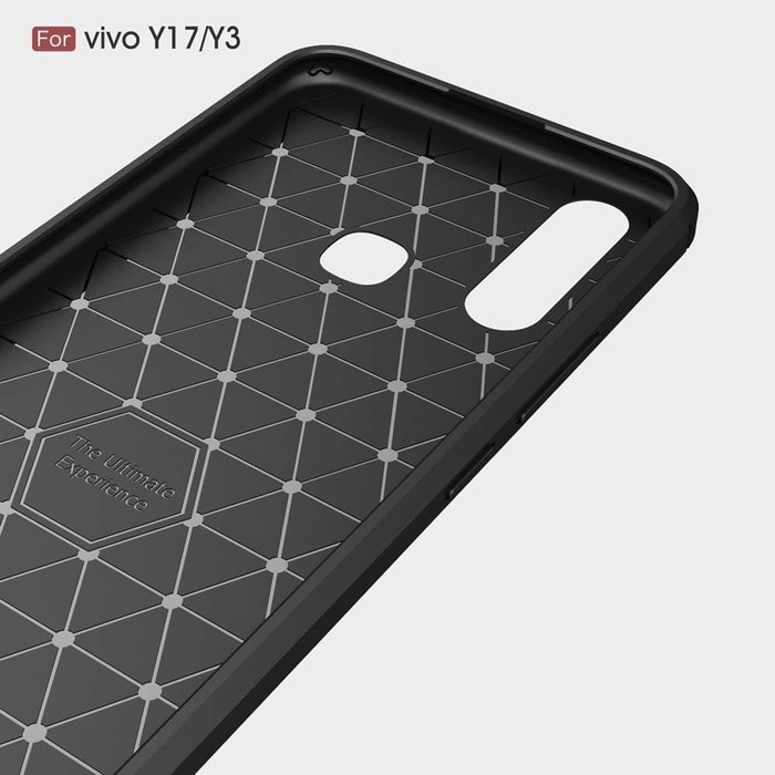 Silicon Case VIVO Y3 Y11 Y12 Y15 Y17 U10 Softcase iPAKY Carbon Casing Cover