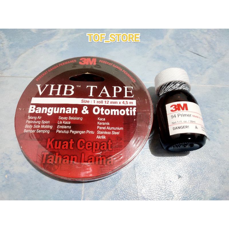 

Paket VHB tape 3M & Lem 3M