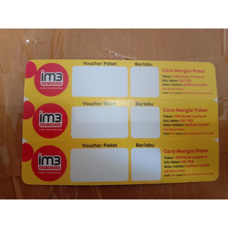 vocer indosat 3gb unlimited sosmed + youtube