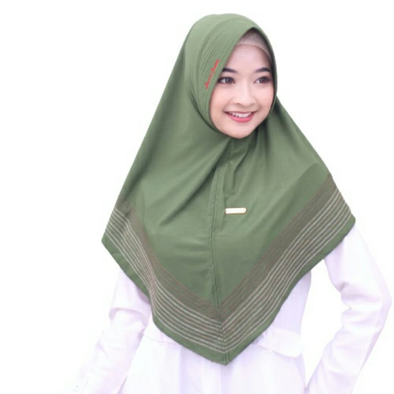 hijab instant daura ori jilbab pet antem kerudung blusukan remaja ibu jersey zoya khimar jahitan ove