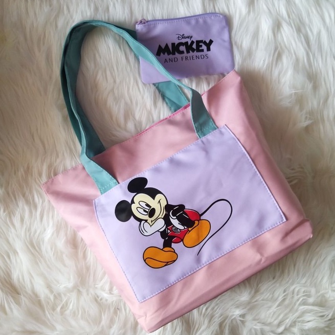 TAS TOTE WANITA FREE POUCH ZR MCKEY IMPORT