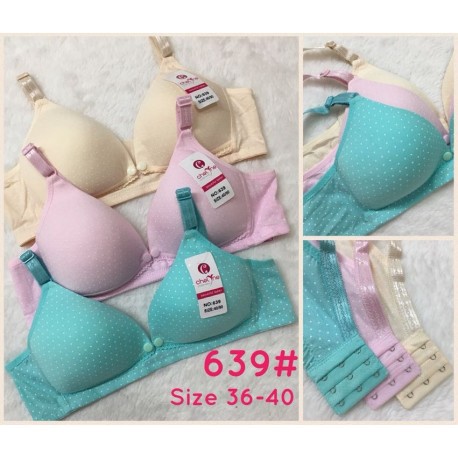 Bra Menyusui / BH Menyusui Nursing Bra chelyne Polka 639 tanpa kawat / Kutang