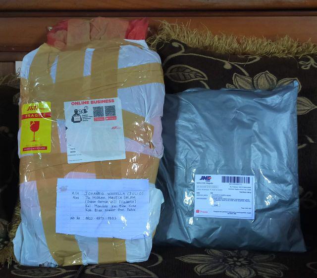 Maura Couple - Sania Ruffle Batik Couple Ori Ndoro Jowi - Warung Batik Couple Seragam -batik Hajatan