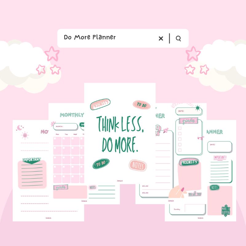 

DO MORE PLANNER KERTAS BINDER