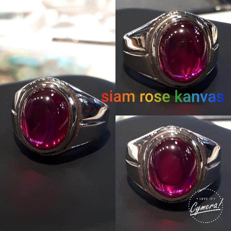 BIG SALE CICIN PRIA CICIN SIAM CICIN MEWAH MEMPESONA LANGKA RING ANTI LUNTUR