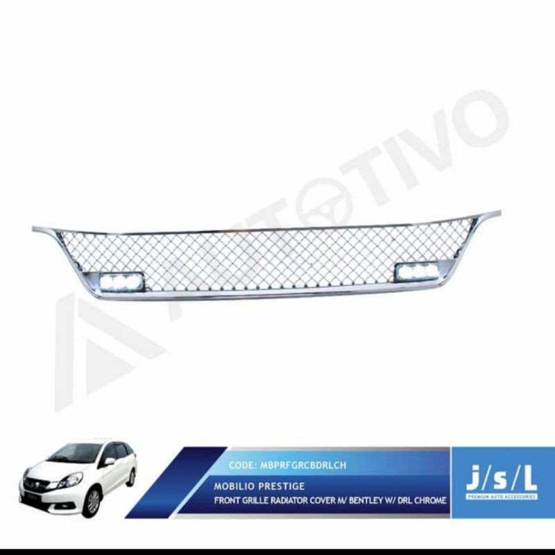 grill radiator prestise Mobilio chrome with LED DRL jsl