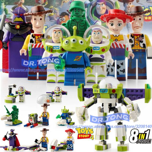 Brick Toy Story SY 6699 SY6699 Set (8 Box)