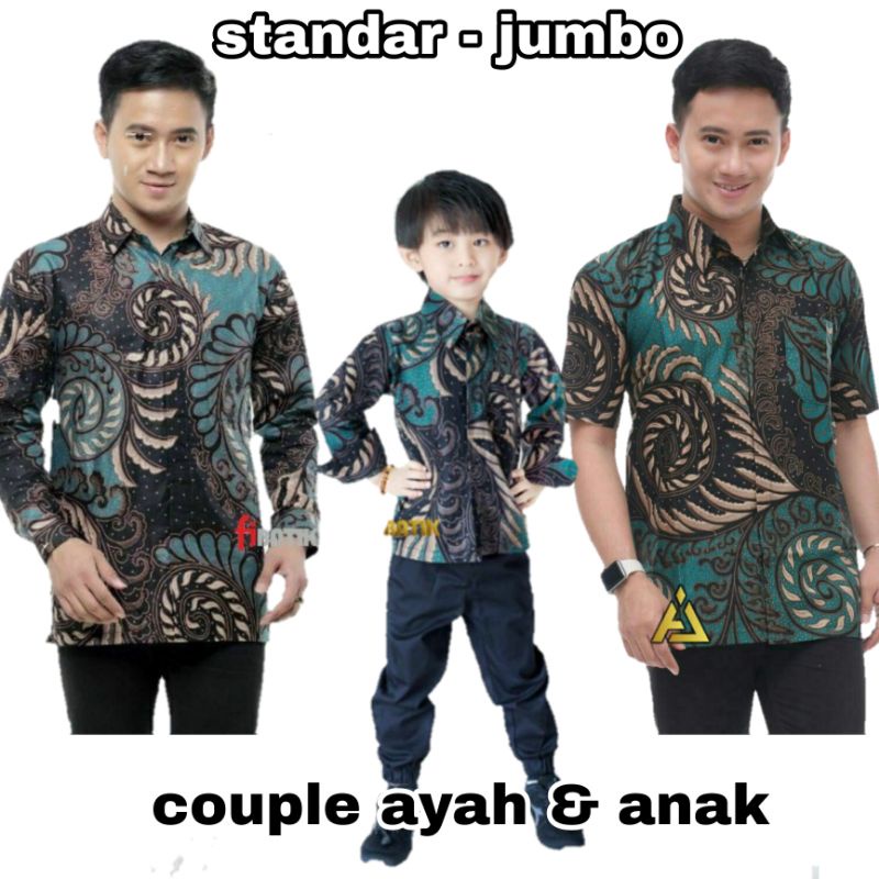 COUPLE BATIK - BAJU BATIK AYAH DAN ANAK TERLARIS