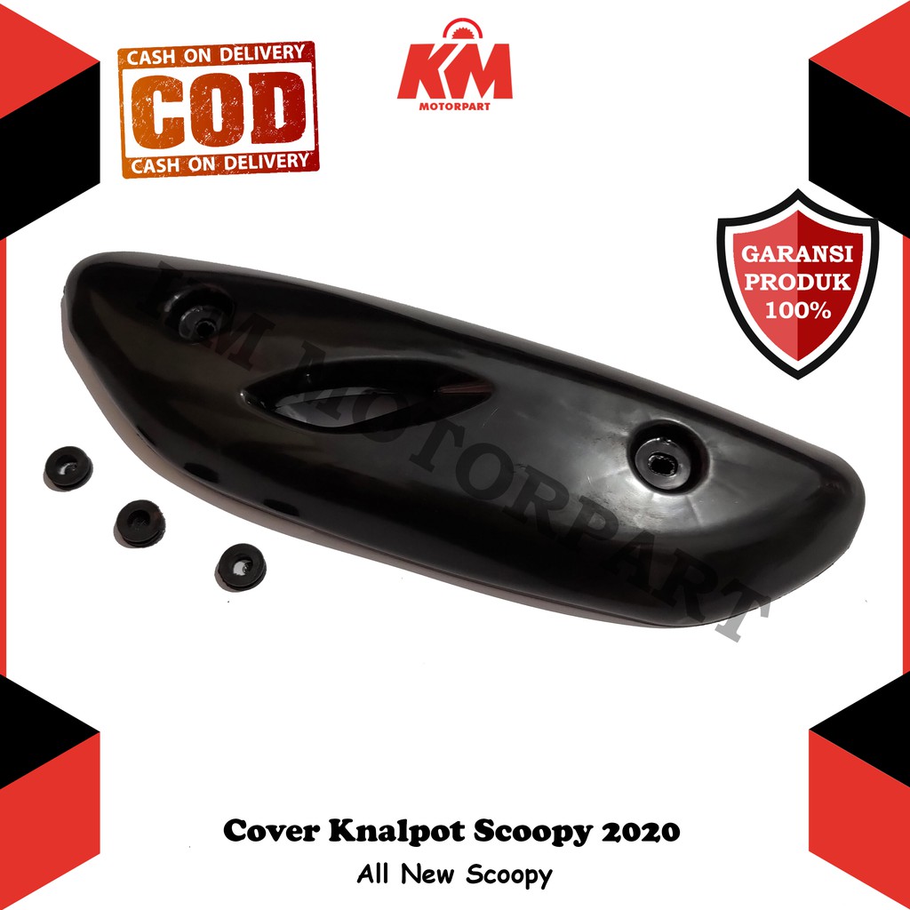 Tutup Cover Knalpot Scoopy 2020 All New Honda Scoopy