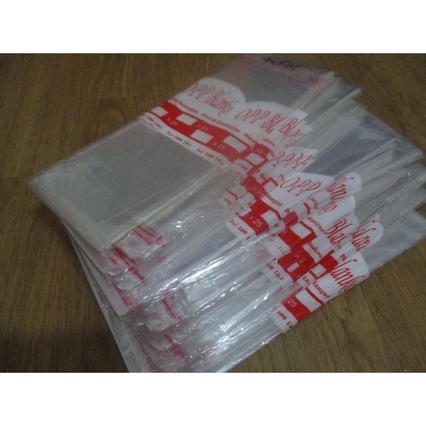 PLASTIK OPP 16 X 25 CM TAMBAHAN UNTUK PACKING HANDFAN 1 PACK