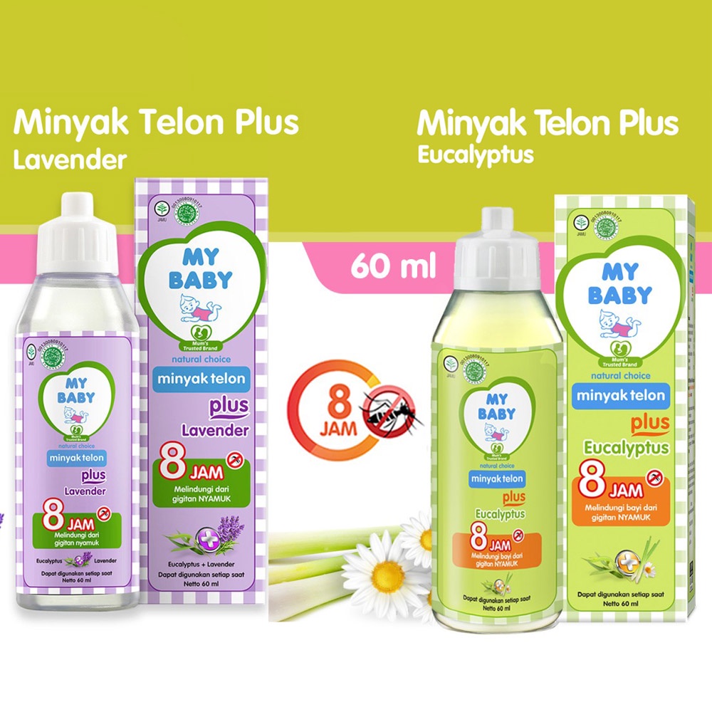 My Baby Minyak Telon Plus 60ml