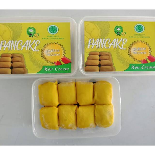 

NOB Pancake durian non cream isi 8