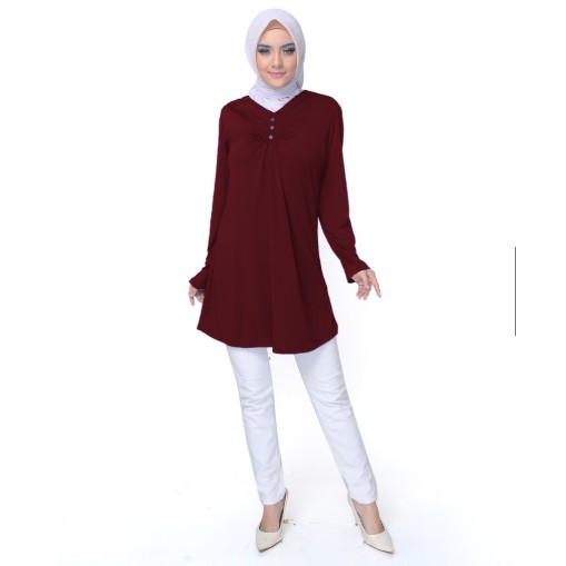 Fifi FASHION Tunik Tangan Terompet Wanita Dewasa Ukuran Big Size - Inekke