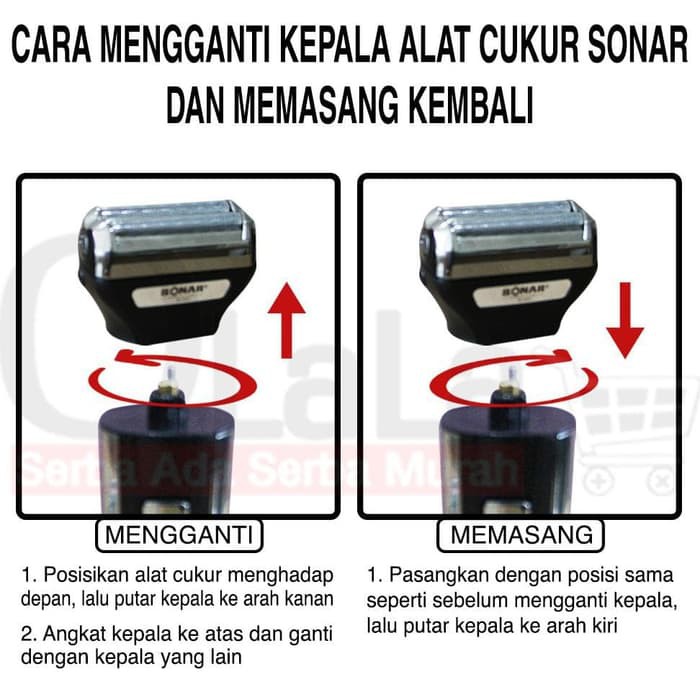 Trend-Alat cukur rambut Sonar SN-6021 Termurah