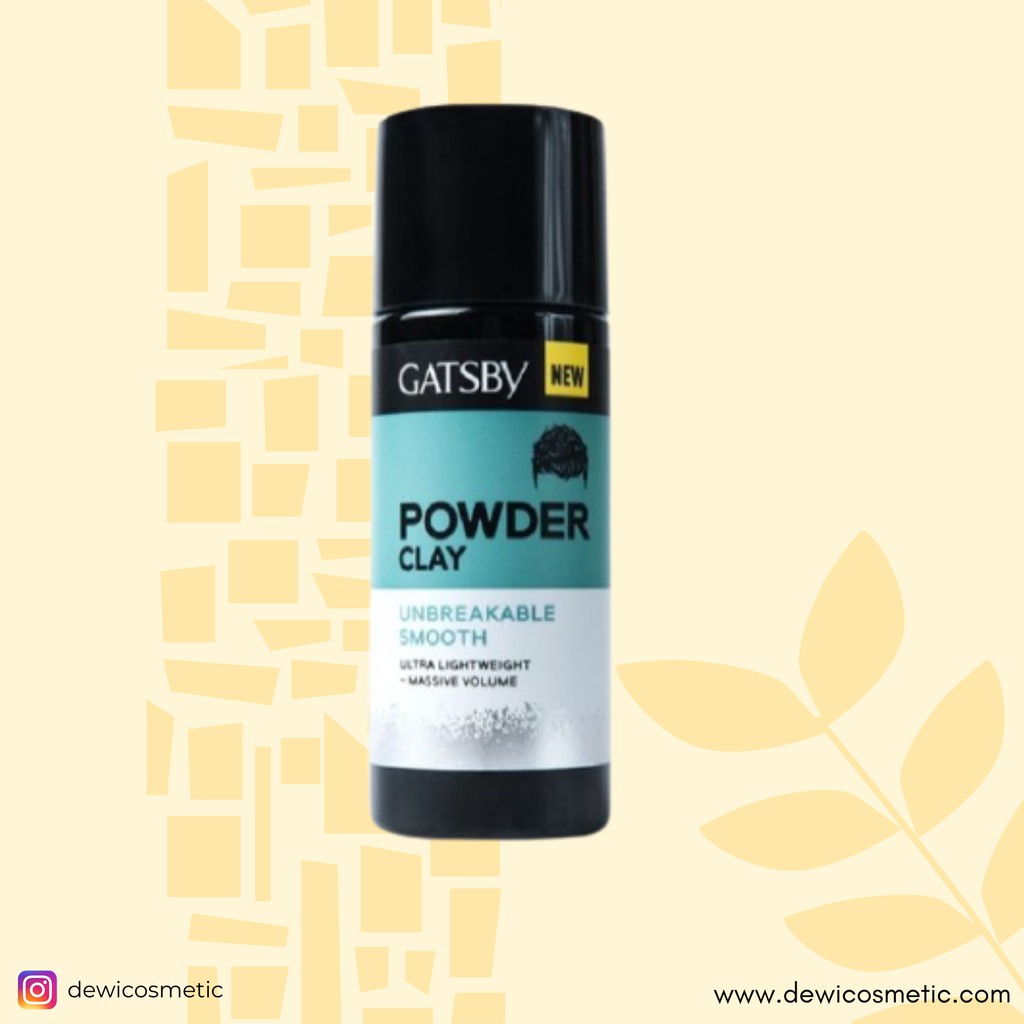 Gatsby Clay Powder Hair Styling