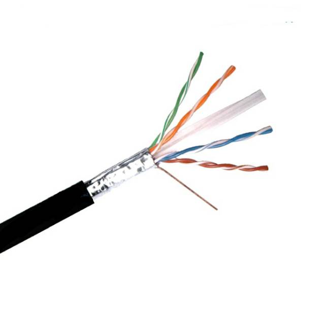 Kabel LAN STP Outdoor CAT6 Spectra CAT 6 FTP Eceran per meter Ecer non krimping
