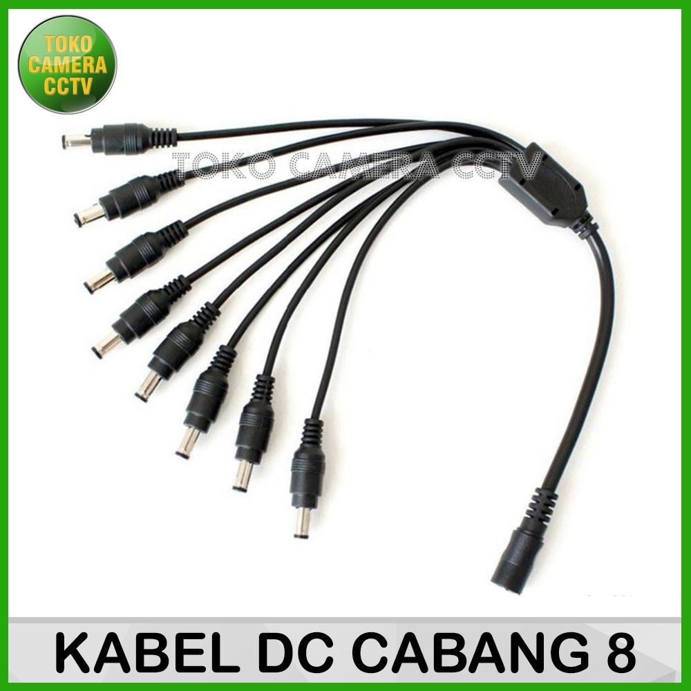 KABEL DC SPLITTER CABANG 8 JACK DC CABANG 8