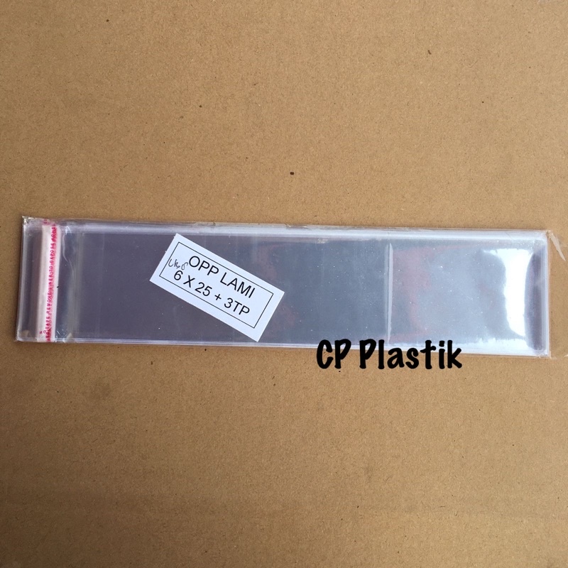 

Plastik OPP Lem | Berperekat Uk. 6x25 (isi +/- 100 lembar)