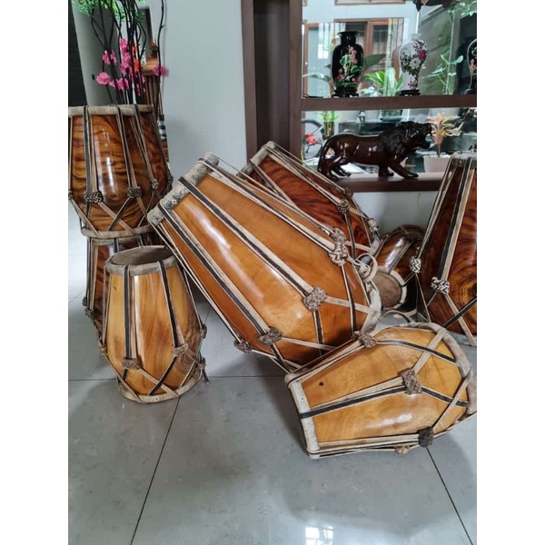 kendang jaipong kayu nangka tingal pake