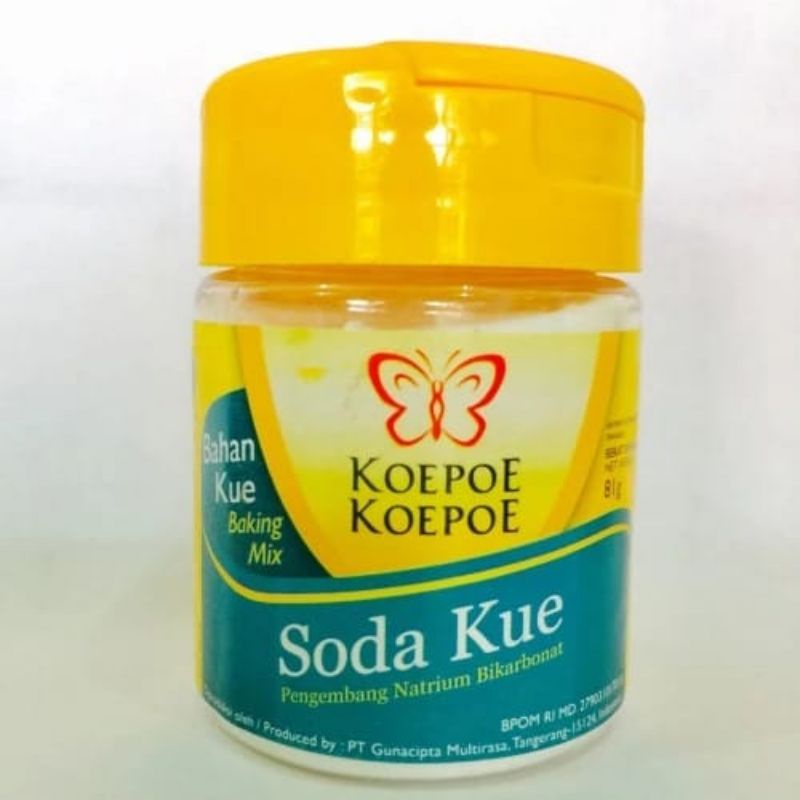 Jual Soda Kue Baking Soda Koepoe Kupu Pengembang Kue Indonesia Shopee Indonesia