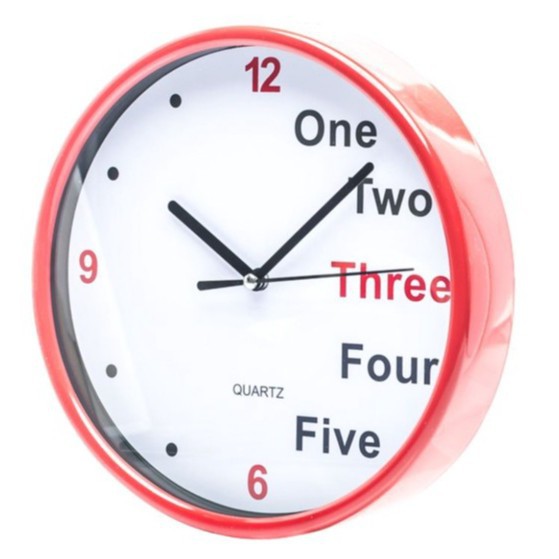 QUARTZ Wall Clock / Jam Dinding QUARTZ