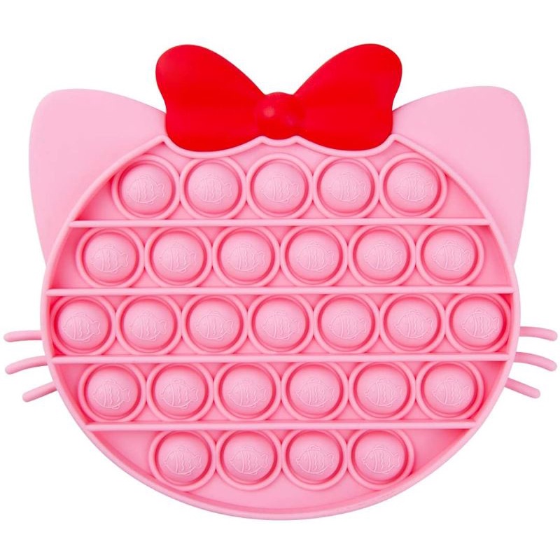 Pop It Fidget Toy Mainan Anak Tekan Gelembung Bubble Push Pop it-Hello Kitty