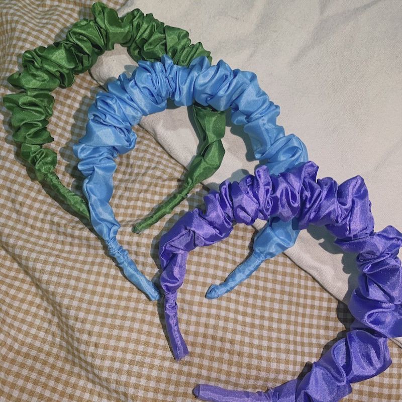 BANDO KERUT SCRUNCHIE HEADBAND FASHION KOREA