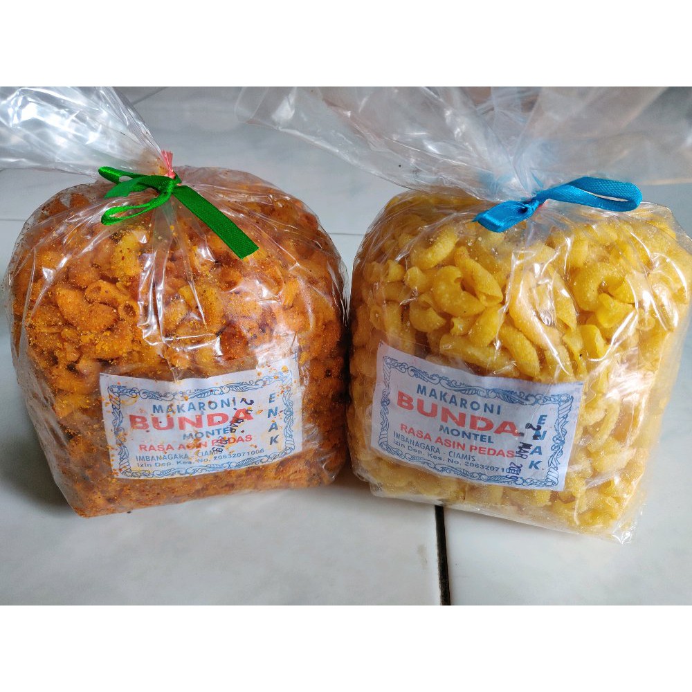 

Promo Makaroni Makroni Bunda Montel Home Made Khas Ciamis [SALE]off40%