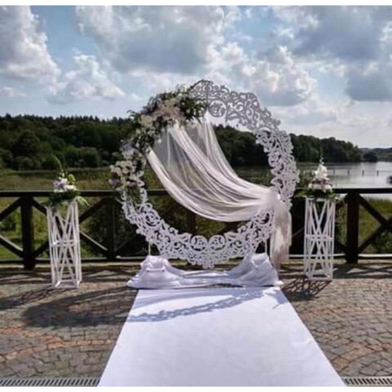 ukiran lingkaran pelaminan