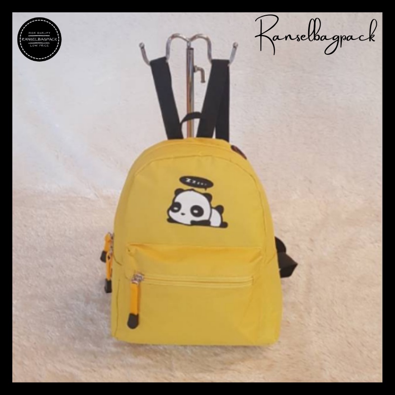 Tas Ransel Mini Sekolah Kerja Traveling Holiday Model Korea Fashion Stylish Kekinian Terbaru Murah Bagus Backpack Punggung Bahu Import Lokal Original Remaja Dewasa Perempuan Wanita Cewek