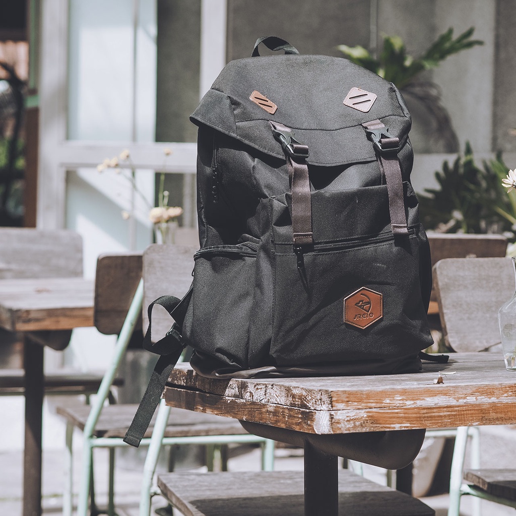 Xcloud x Arcio Tas Ransel Casual Pria Denver Black