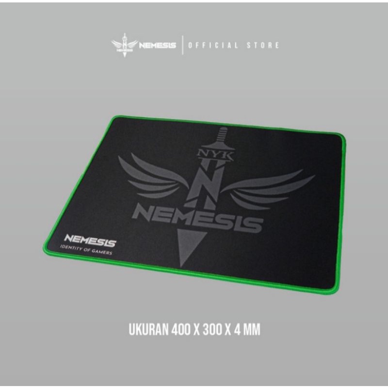 Mousepad / tatakan mouse / mousepad pinggir jahit Nyk