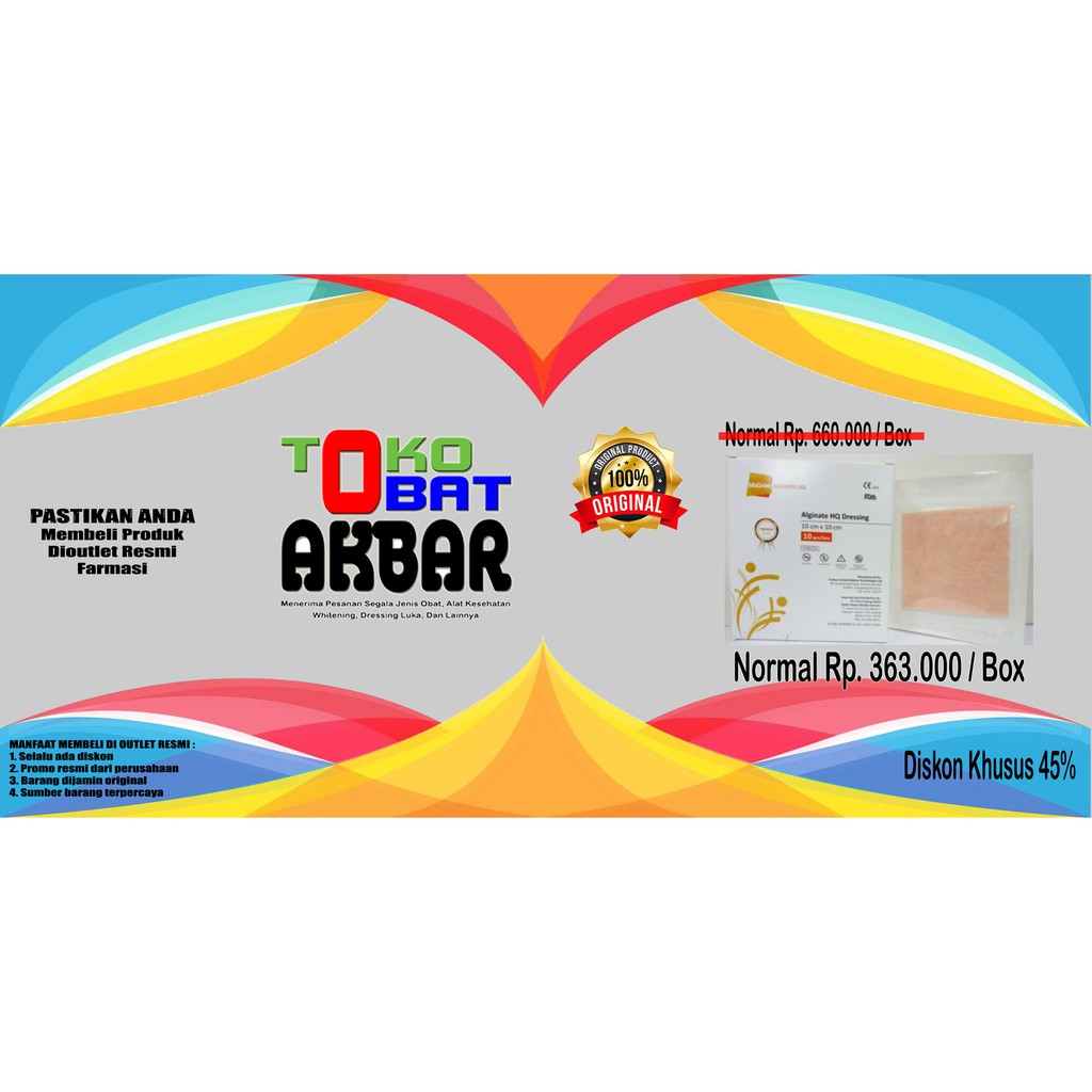 Modres Alginate HQ 10X10 cm