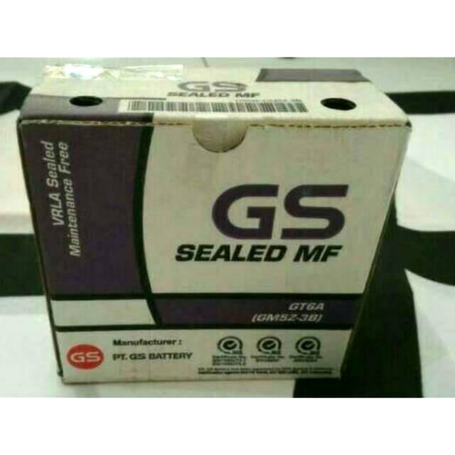 aki gs gm5z3b kering bebek