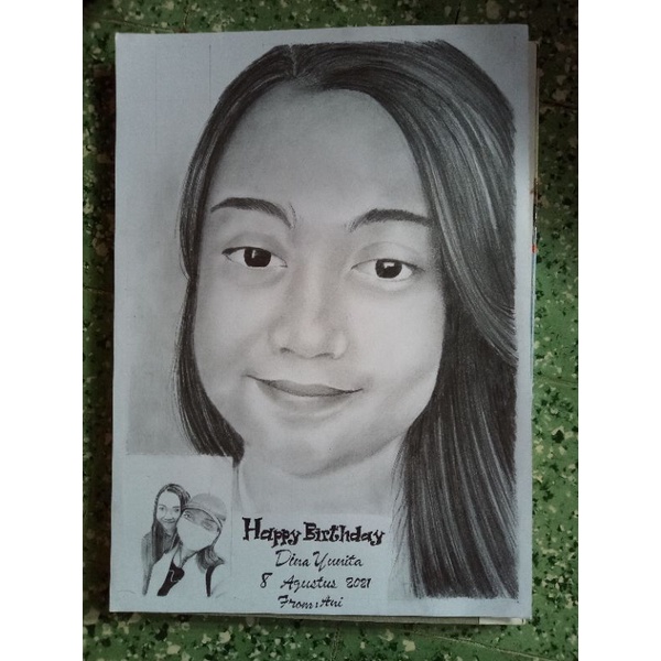 

sketsa pensil A3, simple sketch