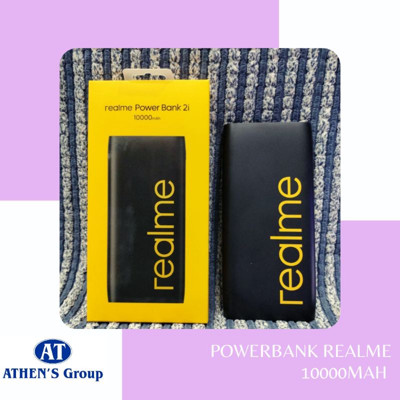 NEW POWERBANK PB REALME 2i 10000MAH GARANSI RESMI