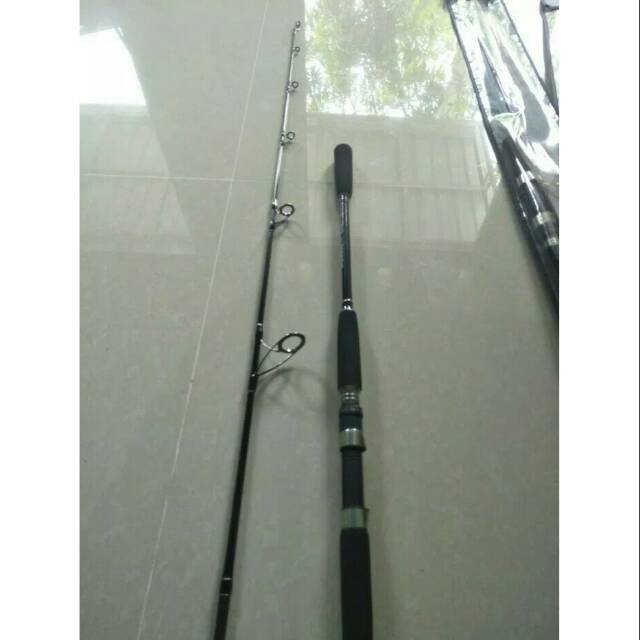 Joran jigging kenzi jigman 562 pe 4-5 165cm carbon fishing road