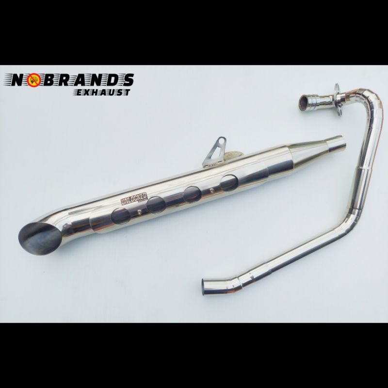 knalpot nobrands Kawasaki w175 se - knalpot Kawasaki w175 tr
