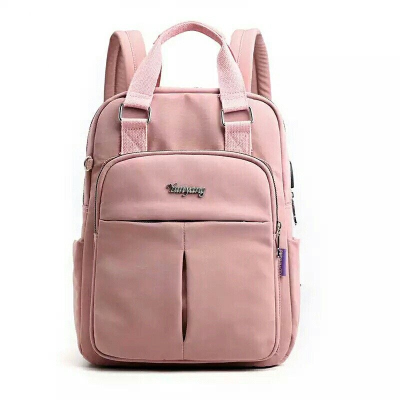 TAS RANSEL SINTETIS BANYAK SAKU ACEL 550342