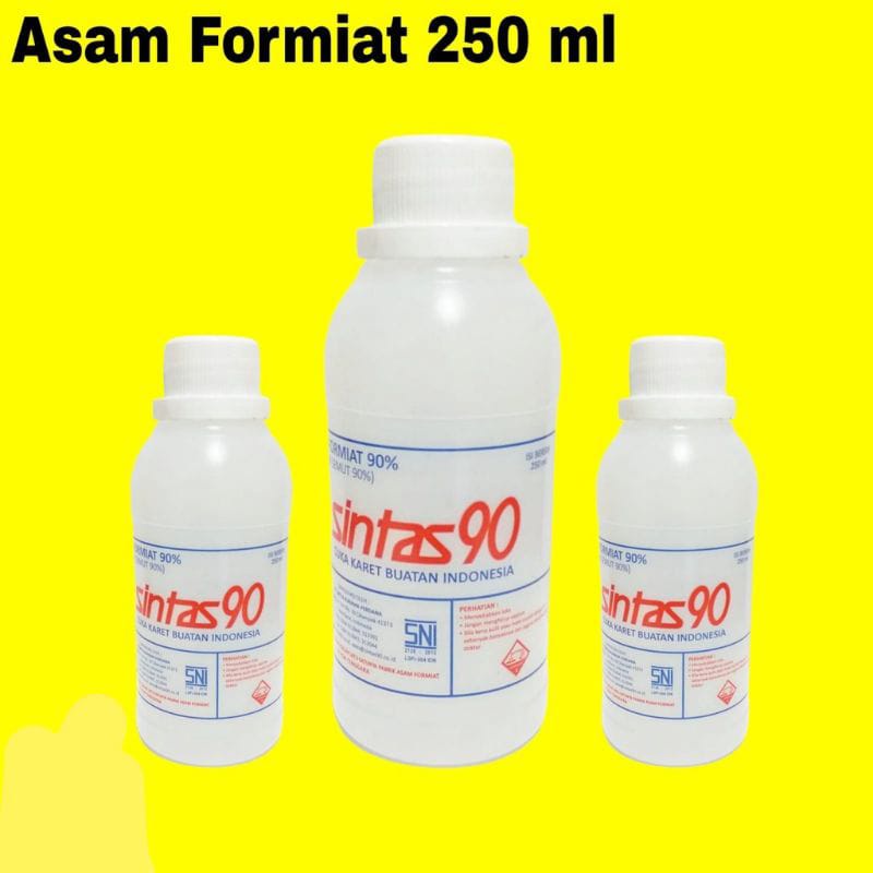 Asam Formiat / asam semut / pengental karet sintas 90