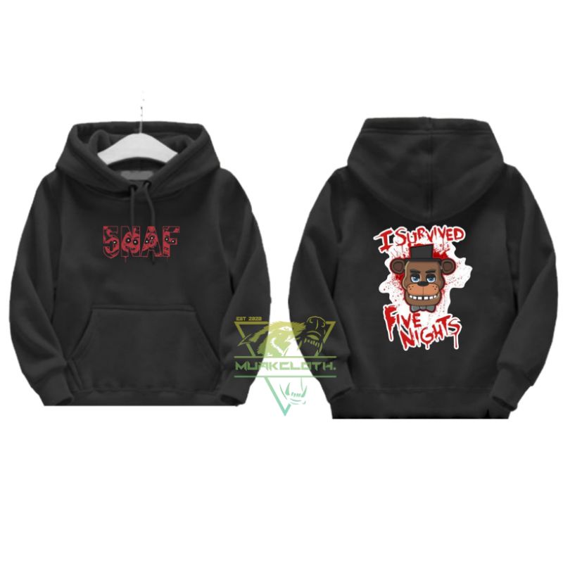 Jaket Sweater Hoodie Anak Five Nights At Freddys FNAF - Muakcloth