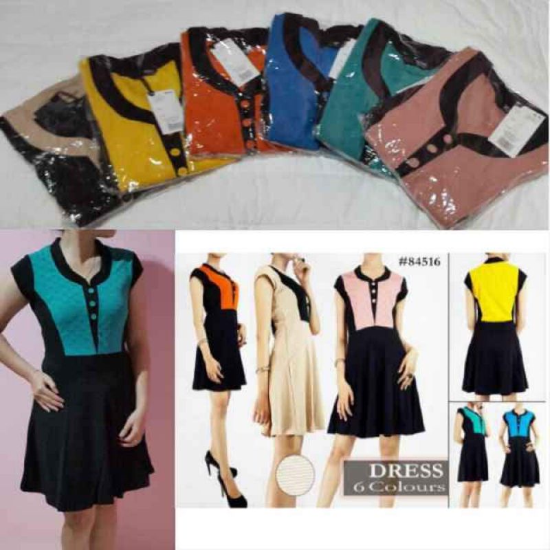 Dress pesta model sederhana