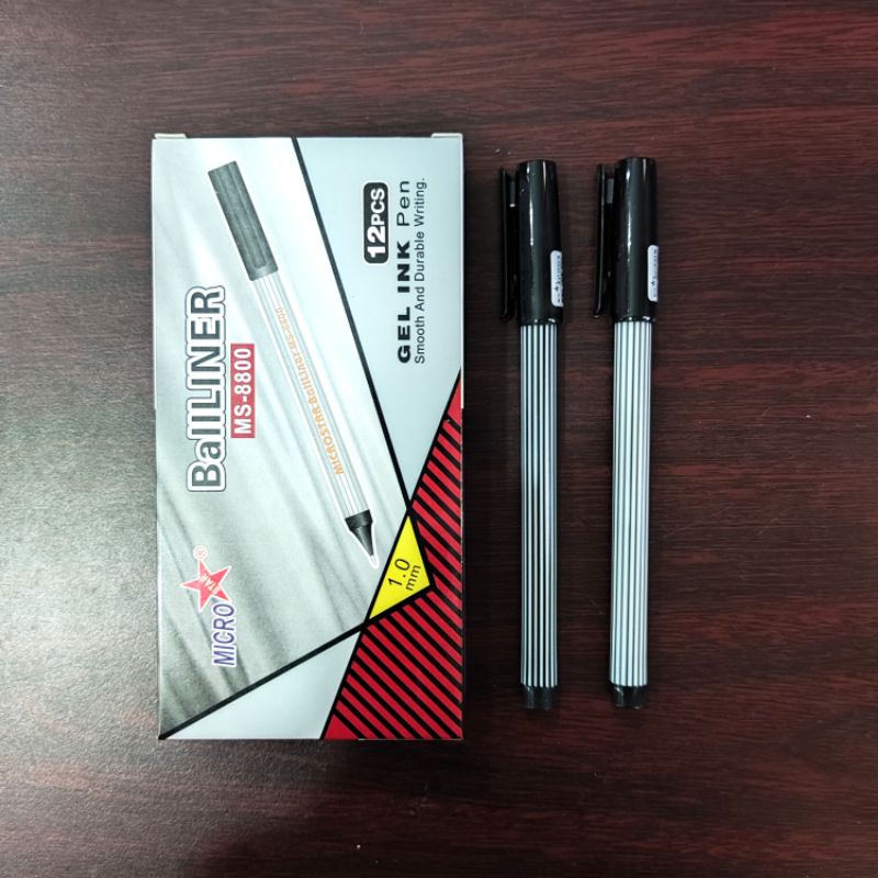 

Pulpen Pen Pena Balliner 1.0 Micro Hitam (1 pcs)
