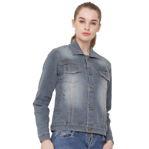 JAKET JEANS WANITA KASUAL ORIGINAL JAVA SEVEN JACKET PREMIUM 789