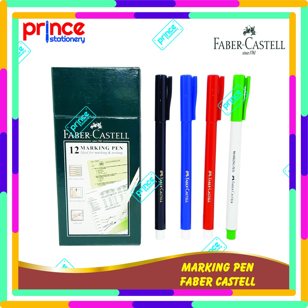 

FABER CASTELL MARKING PEN / SPIDOL WARNA SATUAN