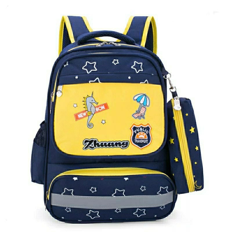 Backpack anak ransel anak 2in1 ZHUANG bags tas sekolah anak ransel anak perempuan laki laki COD