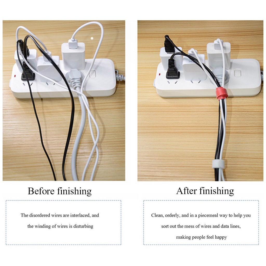 ☀ INDOLAND ☀ Kabel Nilon Organizer untuk Mouse headset Earphone Kabel Cables HDMI Cable Cases Protectors Winders R687